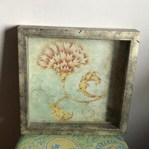 Regina Andrew Floral Still Life Print w/ Wooden Frame & Glass Front
